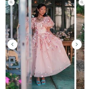 NWT JessaKae Evangeline Dress in Pink Size XXS